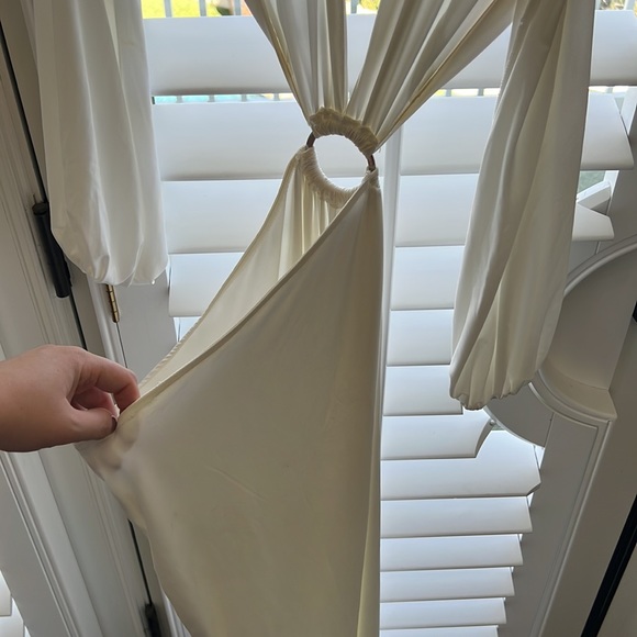 Revolve White Long Dress - Michael Costello X Revolve (XXS) - Picture 9 of 9